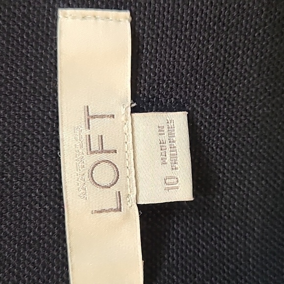 LOFT Elegant Black Mini Skirt - Picture 9 of 10